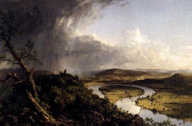 Thomas Cole View from Mount Holyoke, Northamptom, Massachusetts, after a Thunderstorm